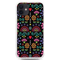 Mexican Folk Art Seamless Pattern Colorful Iphone 12/12 Pro Tpu Uv Print Case