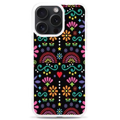 Mexican Folk Art Seamless Pattern Colorful Iphone 15 Pro Max Tpu Uv Print Case