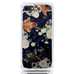 Japanese Wave Koi Illustration Pattern Iphone Se