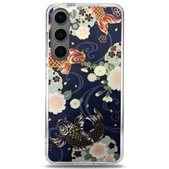 Japanese Wave Koi Illustration Pattern Samsung Galaxy S24 6 2 Inch Tpu Uv Case