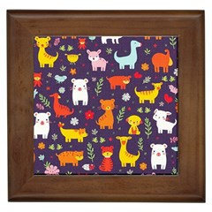 Pet Animal 01 Framed Tile