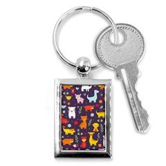 Pet Animal 01 Key Chain (rectangle)