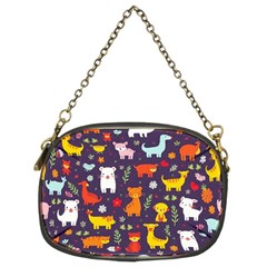 Pet Animal 01 Chain Purse (two Sides)