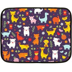 Pet Animal 01 Two Sides Fleece Blanket (mini)