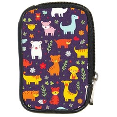 Pet Animal 01 Compact Camera Leather Case