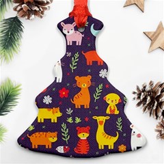 Pet Animal 01 Christmas Tree Ornament (two Sides) by myclothy