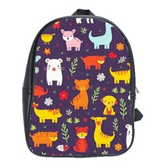 Pet Animal 01 School Bag (xl)