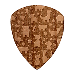 Pet Animal 01 Wood Guitar Pick (set Of 10)