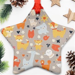 Pet Animal 02 Ornament (star)