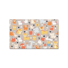 Pet Animal 02 Sticker Rectangular (10 Pack)