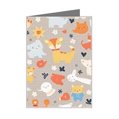 Pet Animal 02 Mini Greeting Card