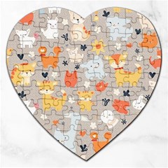 Pet Animal 02 Jigsaw Puzzle (heart)