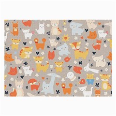 Pet Animal 02 Large Glasses Cloth (2 Sides)