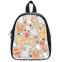 Pet Animal 02 School Bag (small)