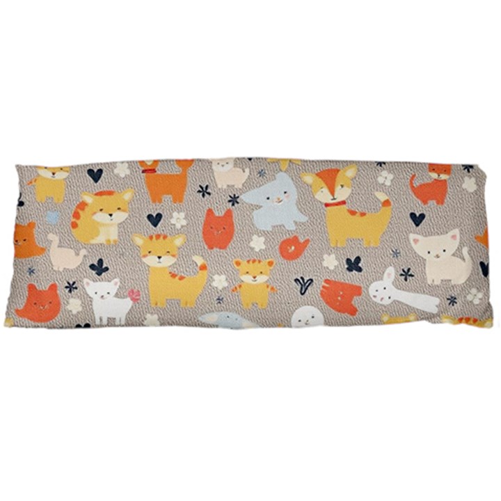 Pet Animal 02 One Side Body Pillow Cases