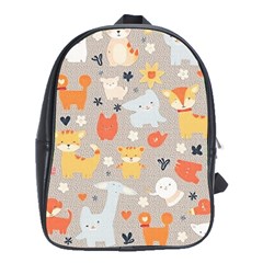 Pet Animal 02 School Bag (xl)