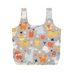 Pet Animal 02 Full Print Recycle Bag (m)