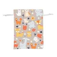 Pet Animal 02 Lightweight Drawstring Pouch (m)