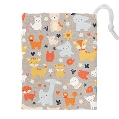 Pet Animal 02 Drawstring Pouch (5xl)