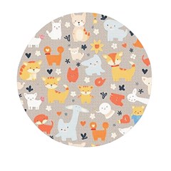 Pet Animal 02 Mini Round Pill Box (pack Of 3) by myclothy