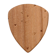 Pet Animal 02 Wood Guitar Pick (set Of 10) by myclothy