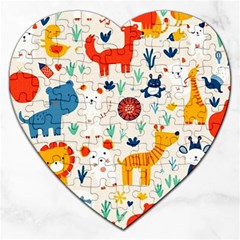 Pet Animal 03 Jigsaw Puzzle (heart)