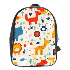 Pet Animal 03 School Bag (large)