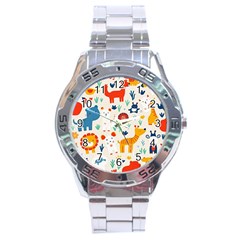 Pet Animal 03 Stainless Steel Analogue Watch