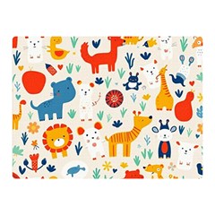 Pet Animal 03 Two Sides Premium Plush Fleece Blanket (mini)