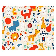 Pet Animal 03 Premium Plush Fleece Blanket (small) by myclothy