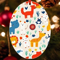 Pet Animal 03 Uv Print Acrylic Ornament Oval