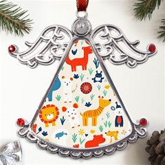 Pet Animal 03 Metal Angel With Crystal Ornament by myclothy