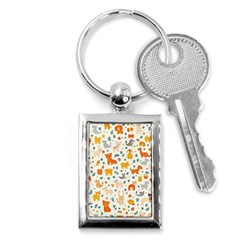 Pet Animal 04 Key Chain (rectangle)