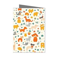 Pet Animal 04 Mini Greeting Cards (pkg Of 8)