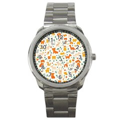 Pet Animal 04 Sport Metal Watch