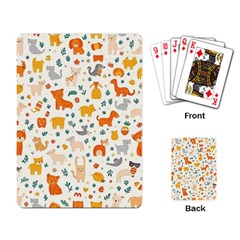 Pet Animal 04 Playing Cards Single Design (rectangle)