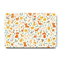 Pet Animal 04 Small Doormat by myclothy