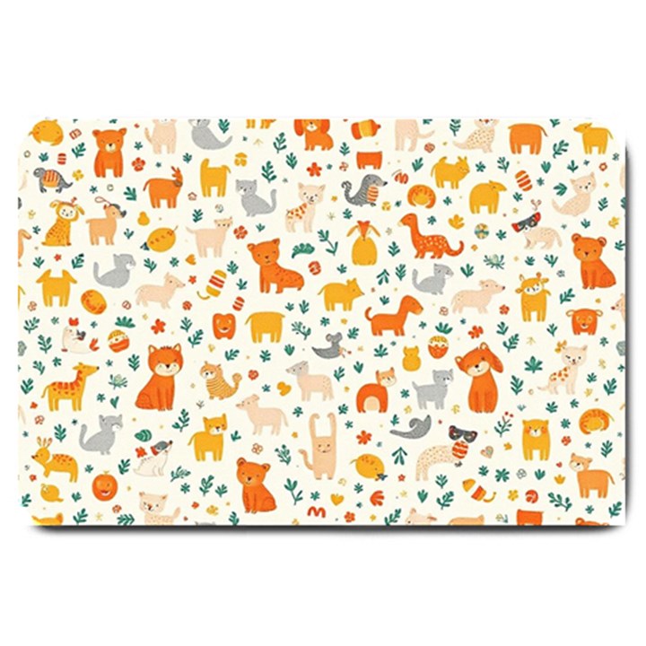 Pet Animal 04 Large Doormat