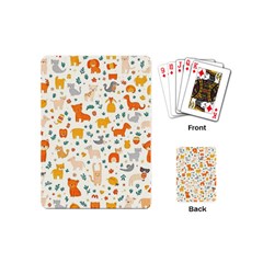 Pet Animal 04 Playing Cards Single Design (mini)