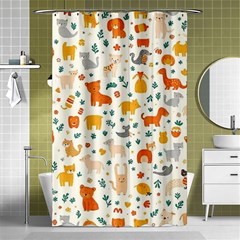 Pet Animal 04 Shower Curtain 48  X 72  (small) 