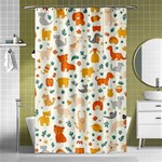 Pet Animal 04 Shower Curtain 48  x 72  (Small)  Curtain(48  X 72 )