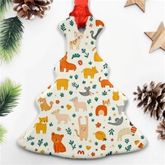 Pet Animal 04 Christmas Tree Ornament (two Sides)