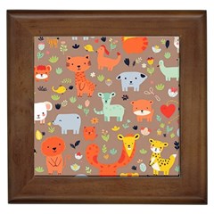 Pet Animal 05 Framed Tile