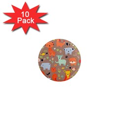 Pet Animal 05 1  Mini Magnet (10 Pack) 