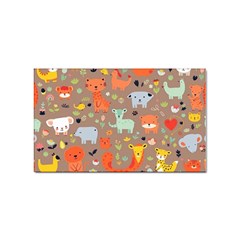 Pet Animal 05 Sticker Rectangular (10 Pack)