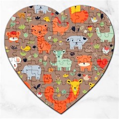 Pet Animal 05 Jigsaw Puzzle (heart)