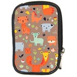 Pet Animal 05 Compact Camera Leather Case Front