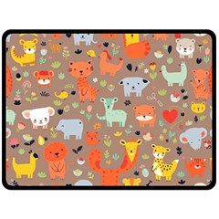 Pet Animal 05 Fleece Blanket (large)