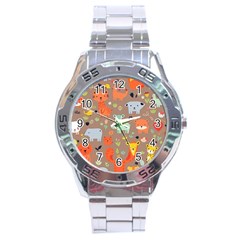 Pet Animal 05 Stainless Steel Analogue Watch