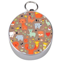 Pet Animal 05 Silver Compasses